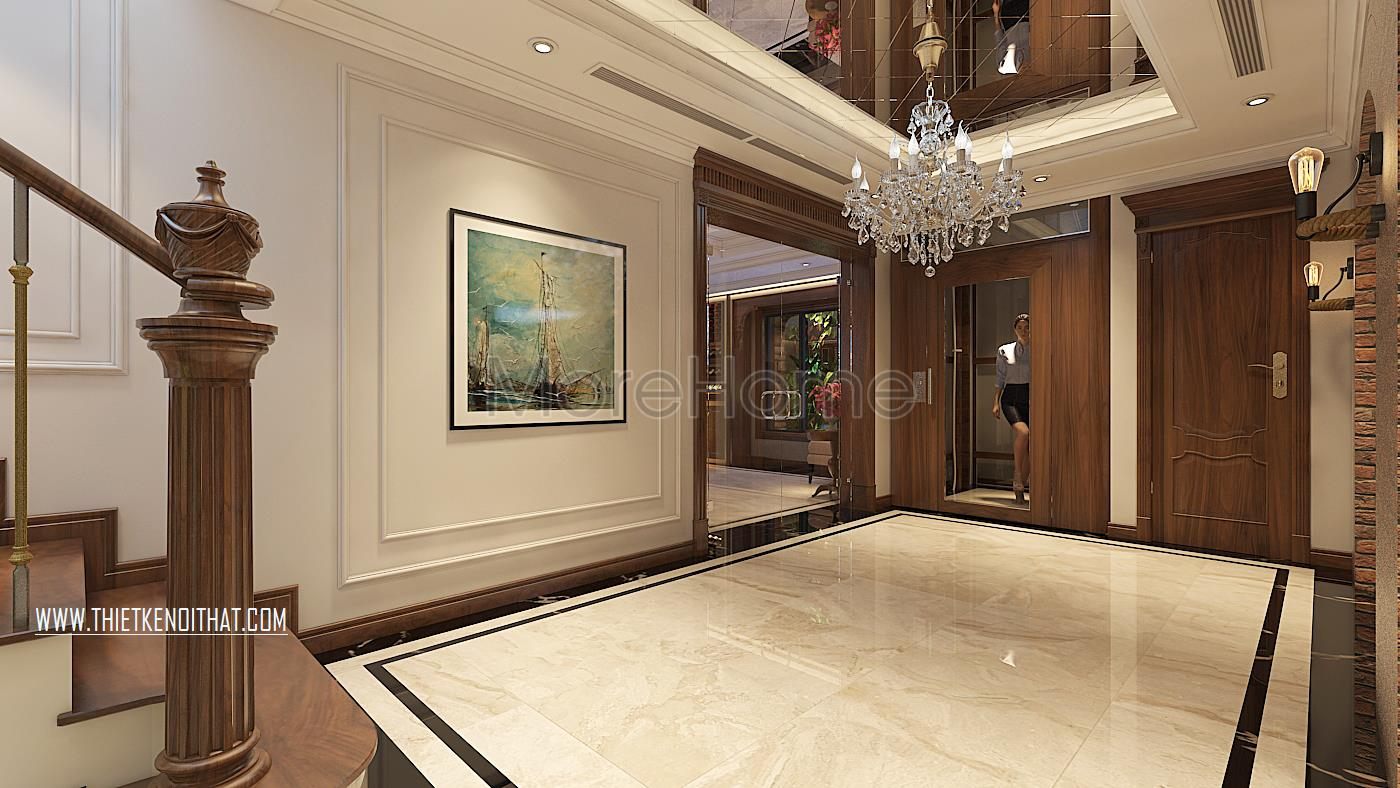 Thiết kế nội thất biệt thự Vinhomes GreenBay HL30 